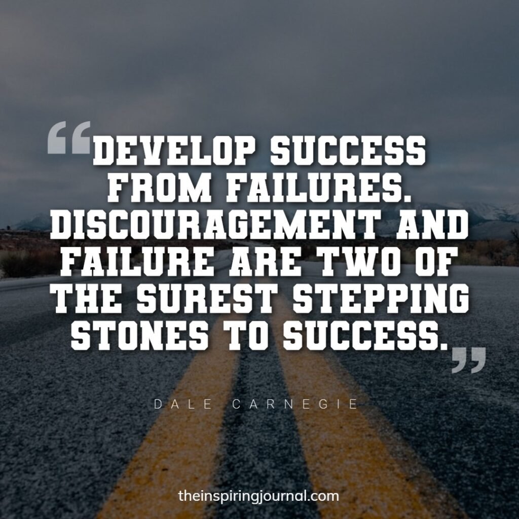 motivational quotes on failure and success