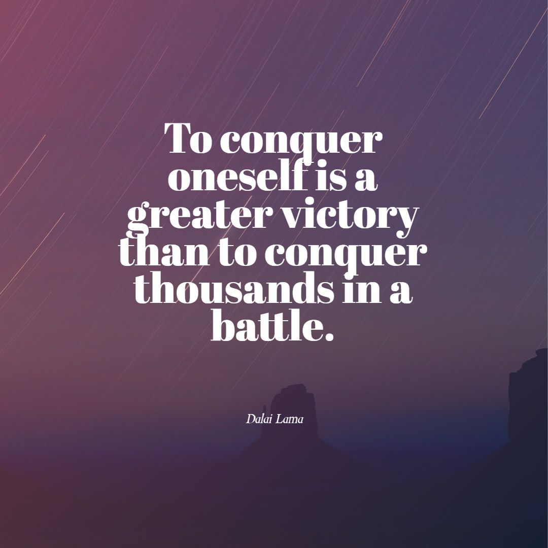 we will conquer quotes
