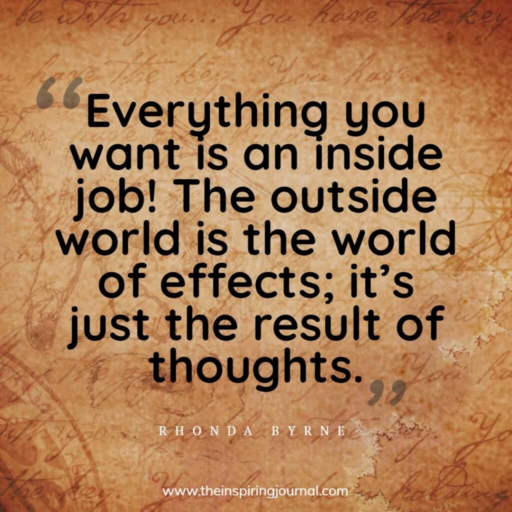 the secret by rhonda byrne quotes