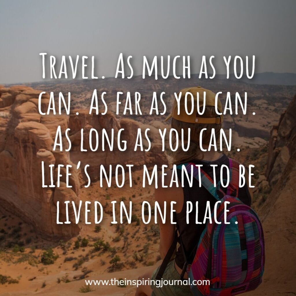 travel captions