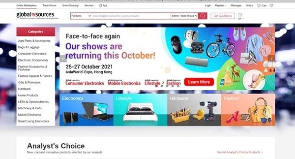 top b2b marketplaces in the world - Global Sources
