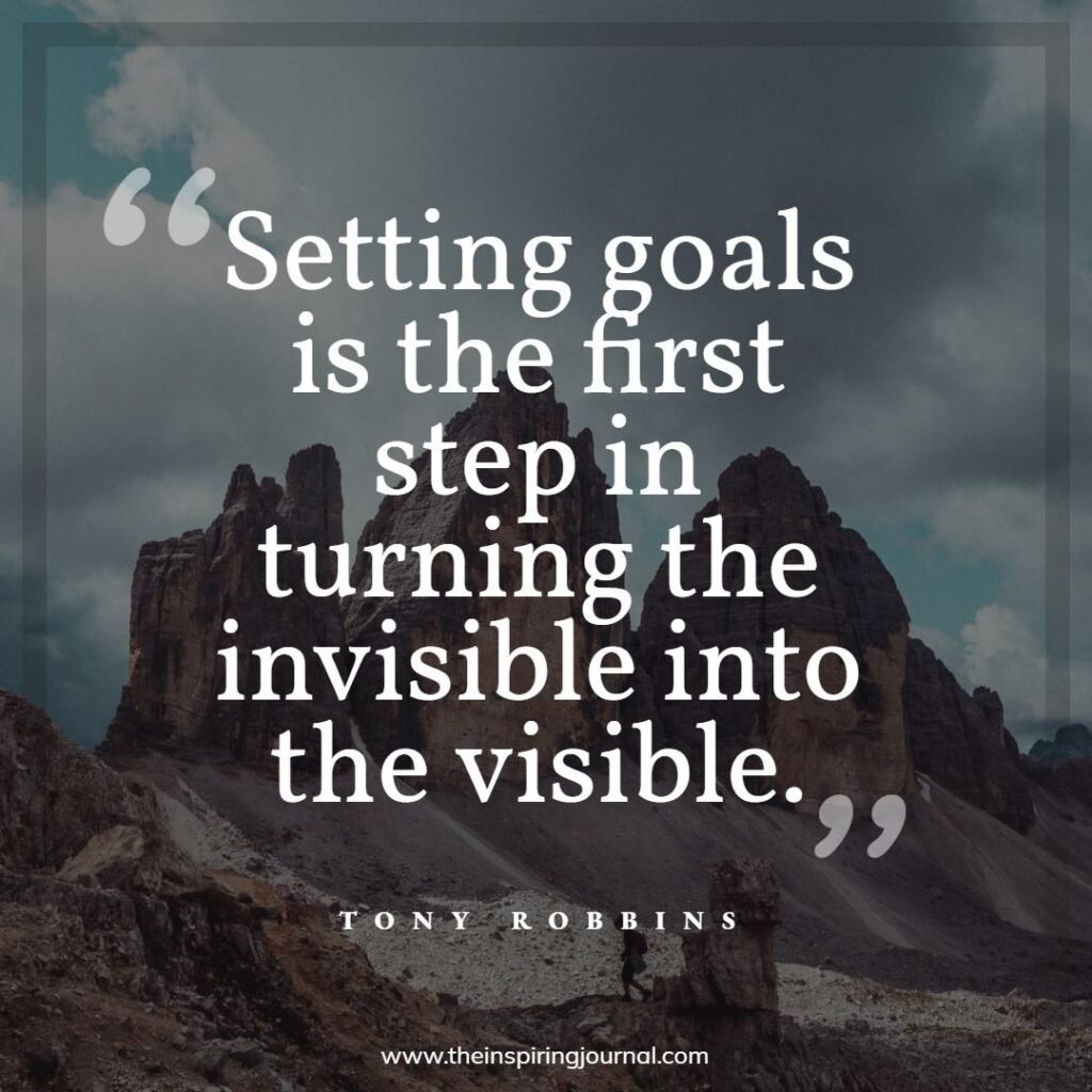 achieve your goals quotes - quotes on goal setting images