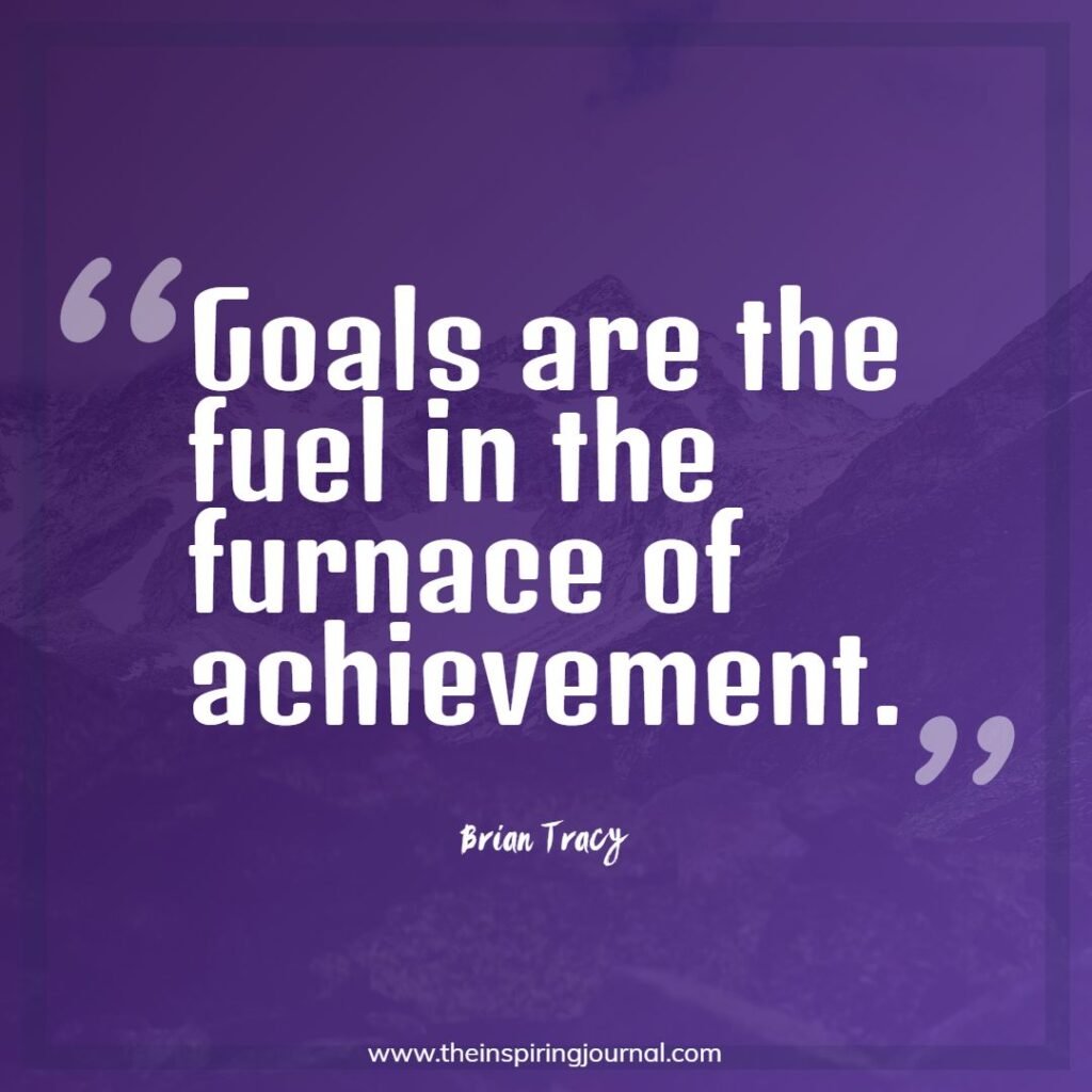 goal setting quotes images