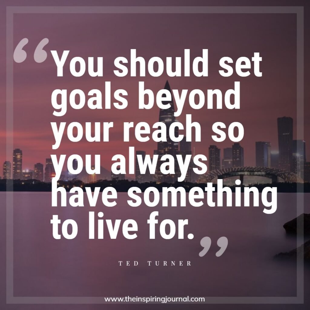 quotes about achieving goals and working hard - goal setting quotes