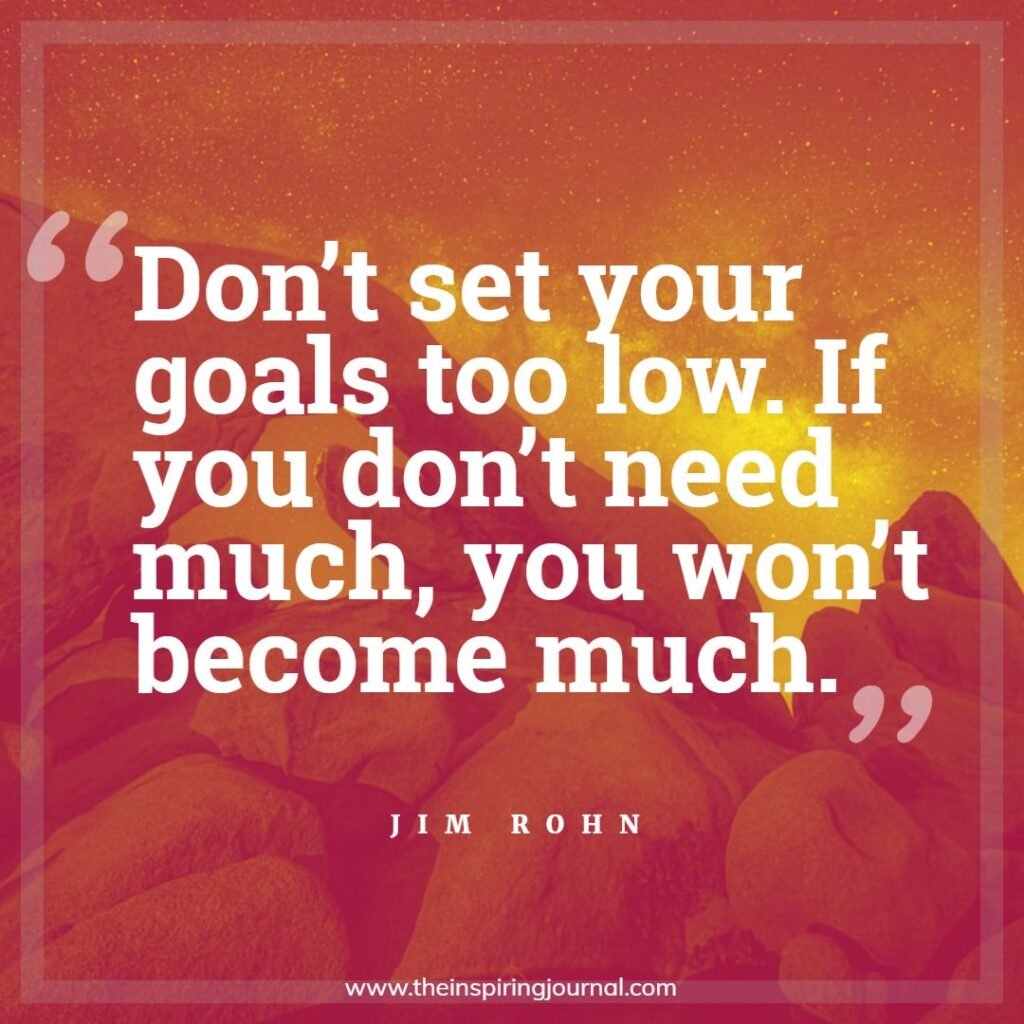 quotes about working hard to achieve goals - goal setting quotes