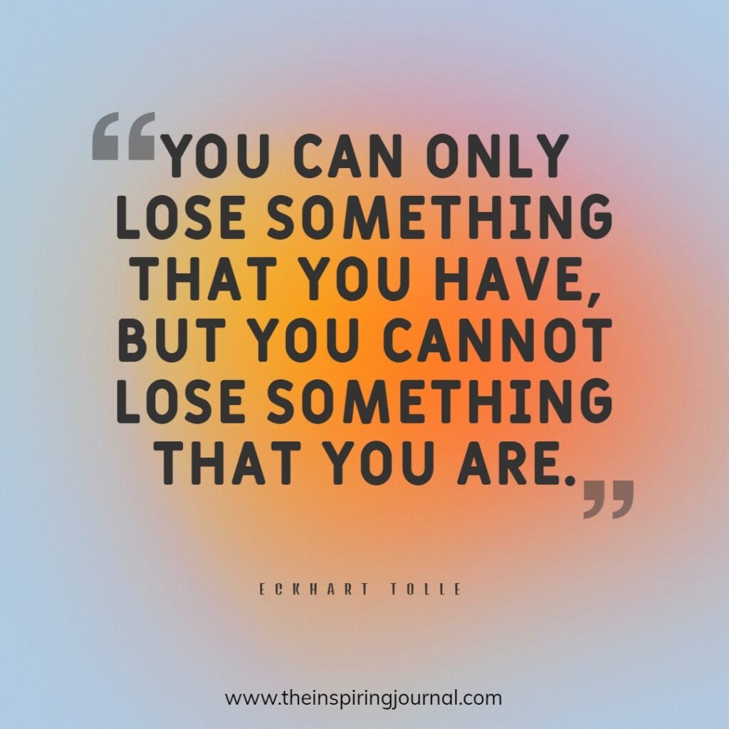 eckhart tolle quotes on letting go