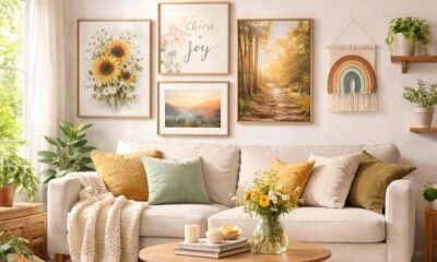 Create a Positive Emotion-Boosting Living Space With Meaningful Wall Art