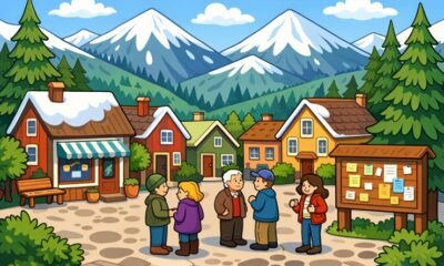 Embracing the Charm of Small Mountain Towns