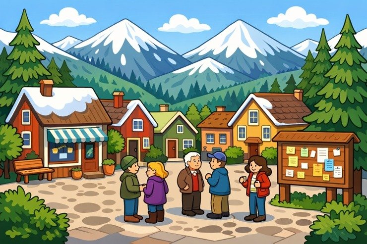 Embracing the Charm of Small Mountain Towns