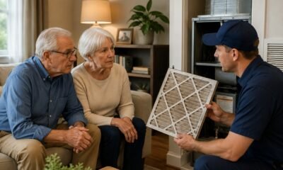 Aging Homeowners HVAC Cleaning