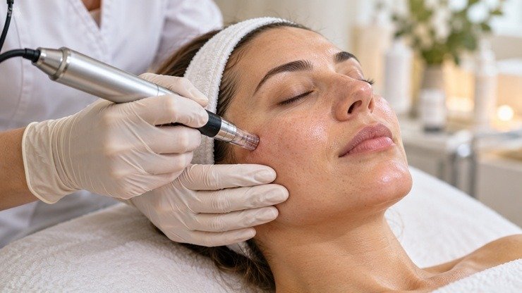 Microneedling at Anne Therese