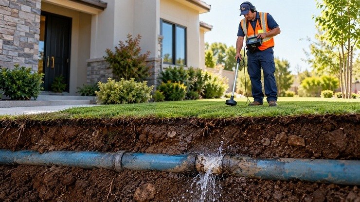 Underground Water Leak Detection Services