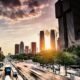 navigating dense urban traffic corridors
